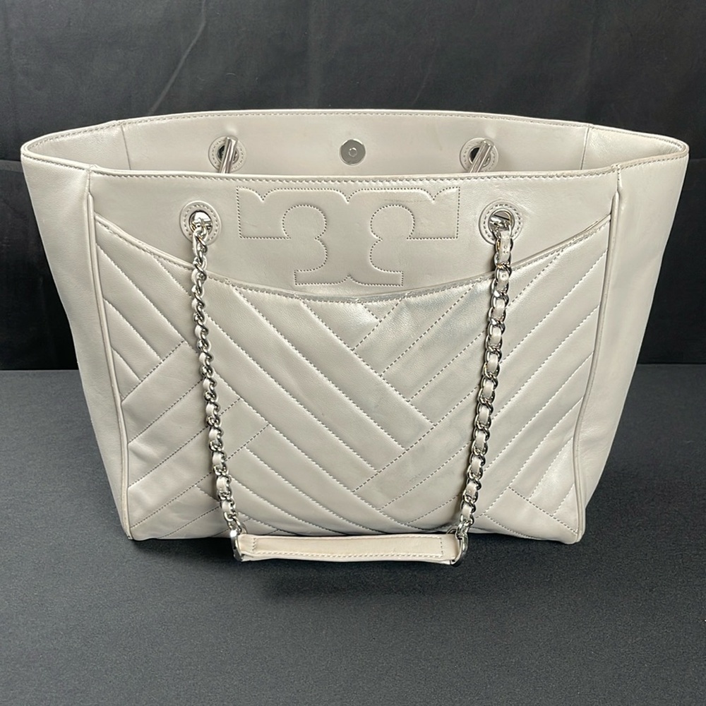 Grey Tory Burch Tote